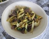 ★絶品★セロリと牛肉の炒め作り方4写真