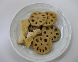 簡単煮付け★レンコンと油揚げの煮付け作り方4写真