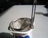 ドライフルーツin水切りヨーグルト作り方1写真