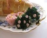 ブロッコリー　ｄｅ　ピンクのお花作り方4写真