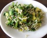 簡単！ちりめんじゃこと緑茶葉のふりかけ作り方5写真