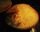 イングリッシュマフィン鉄板の食べ方作り方2写真