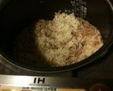超簡単！なめ茸とシーチキンの炊き込みご飯作り方3写真