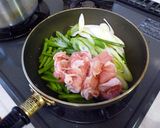 簡単　豚肉とネギのクリーム煮作り方4写真