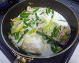 簡単　豚肉とネギのクリーム煮作り方5写真