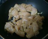 春菊と鶏肉のサラダ♡ぽんマヨソース作り方3写真