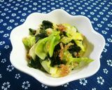 ルクエで★学校給食のキャベツの和風あえ♪作り方11写真