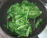 台湾の味★ほうれん草しらすの豆腐あんかけ作り方3写真