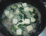 台湾の味★ほうれん草しらすの豆腐あんかけ作り方5写真