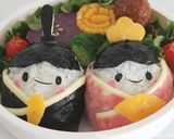 ひな祭りキャラ弁☆お雛様おにぎり♪作り方12写真