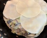 餃子の皮で豆乳グルト和風ラザニア作り方6写真