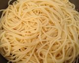 冷凍イカと豚肉のパスタ〜ニラ入り〜作り方4写真