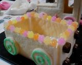 お菓子の列車作り方7写真