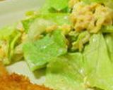 ♬簡単！水菜とあらほぐし鮭のマヨ卵♬作り方5写真