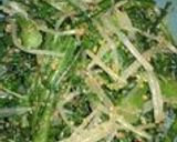 水菜のごま辛子醤油和え作り方13写真
