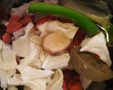 春キャベツと鶏ハムのスパイシーなスープ作り方3写真