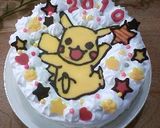 誕生日ケーキに♪チョコキャラクターケーキ作り方13写真