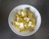 リンゴとレーズンのヨーグルト♪作り方1写真