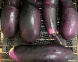 美活⭐︎トロトロ焼きなすのポン酢生姜の冷製作り方1写真