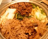そばのすき焼き煮作り方5写真