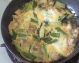深川丼（卵とじ風）作り方3写真