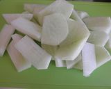 焼肉のたれを使った大根の煮物作り方3写真