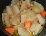 焼肉のたれを使った大根の煮物作り方7写真