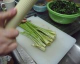 ほっとする美味しさ！葉ごぼうの炒め煮作り方2写真