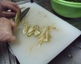 ほっとする美味しさ！葉ごぼうの炒め煮作り方3写真