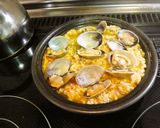 タジン鍋でパエリア作り方15写真