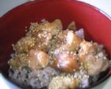 焼き鳥丼作り方4写真