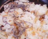 小エビと水菜のチャーハン作り方4写真