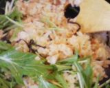 小エビと水菜のチャーハン作り方6写真