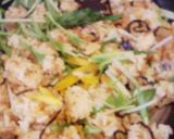 小エビと水菜のチャーハン作り方7写真