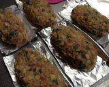 おうち居酒屋〜筍と大葉のつくね串〜作り方6写真