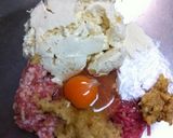 ふわふわ豆腐ハンバーグ～和風～作り方3写真