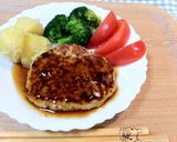 ふわふわ豆腐ハンバーグ～和風～作り方9写真