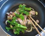 春のお野菜☆菜の花と新玉のパスタ作り方4写真