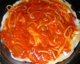 スパゲティでラザニア♪作り方4写真