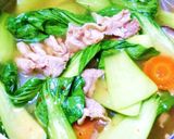 韓国ダシダの　野菜ス～プだよ～ん作り方5写真