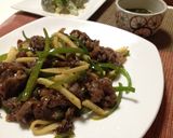 ご飯がススム♫豚でも牛でも青椒肉絲作り方6写真