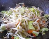 コシのある焼きそば作り方3写真