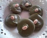 きな粉（はったい粉、米ぬか）入りチョコ作り方14写真