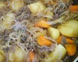 我が家流★しっかり味付き肉ジャガ作り方9写真