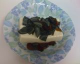 ピータン豆腐の水菜かけ作り方5写真
