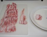 やわらか豚バラ薄切り肉de角煮風作り方1写真
