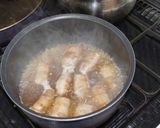 やわらか豚バラ薄切り肉de角煮風作り方3写真