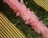 簡単♪梅の花巻き寿司作り方2写真