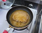 豚かたまり肉で　みそダレ焼き作り方5写真