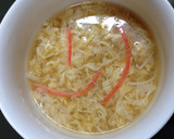 簡単！激うま中華風たまごスープ作り方5写真